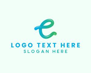 Stylish - Company Brand Letter E logo design