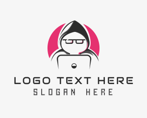 Hacker - Tech Game Streamer logo design