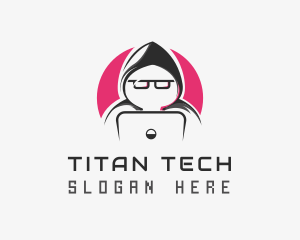 Tech Game Streamer logo design