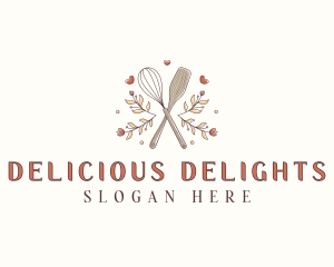 Baking Whisk Caterer logo design