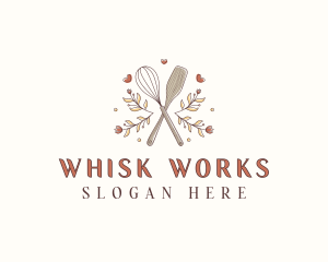 Whisk - Baking Whisk Caterer logo design