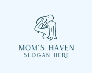 Parenting Mother Baby logo design