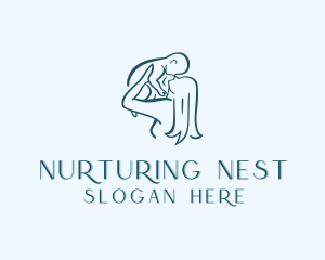 Parenting - Parenting Mother Baby logo design