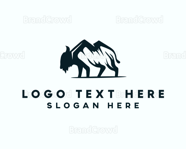 Wild Mountain Buffalo Logo