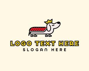 Pet Dog Crown logo design