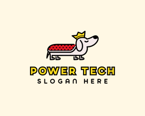 Pet Dog Crown Logo