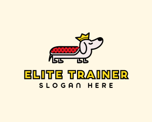 Pet Dog Crown logo design