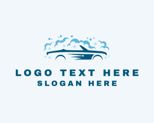 Car Wash - Luxury Car Wash Automobile logo design