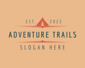 Outdoor Adventure Campsite logo design