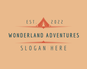 Outdoor Adventure Campsite logo design