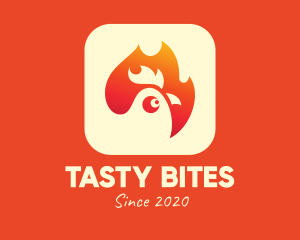 Hot Chicken Restaurant logo design