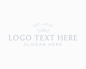 Typography - Elegant Business Brand logo design