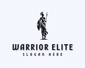 Strong Woman Warrior logo design