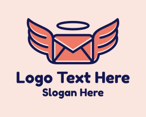 Flying Angel Mail Logo