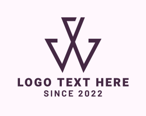 Letter W - Letter W Advisory logo design