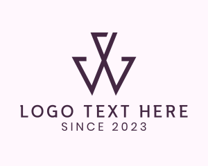 Advisory - Letter W Advisory logo design