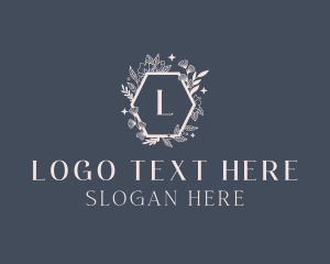 Events Place - Organic Floral Beauty logo design