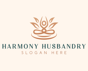 Spa Wellness Yoga logo design