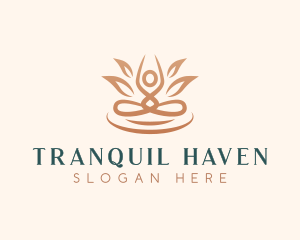 Spa Wellness Yoga logo design