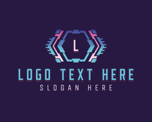 Programming - Cyber Tech Developer logo design