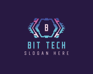 Cyber Tech Developer logo design