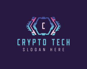 Cyber Tech Developer logo design