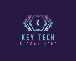 Cyber Tech Developer logo design