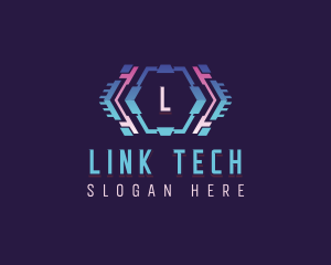 Cyber Tech Developer logo design