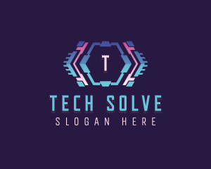 Cyber Tech Developer logo design