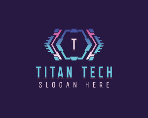 Cyber Tech Developer logo design