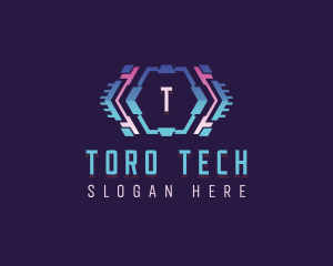 Cyber Tech Developer logo design