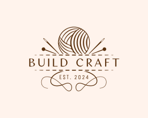 Yarn Sewing Craft logo design