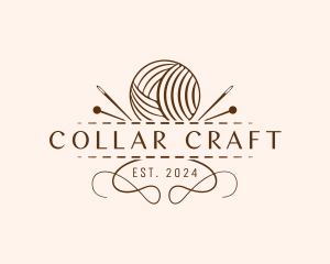 Yarn Sewing Craft logo design