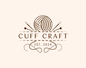 Yarn Sewing Craft logo design