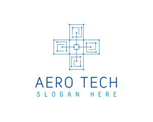 Cross Tech Healthcare logo design