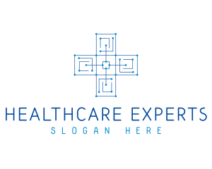 Cross Tech Healthcare logo design