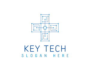 Cross Tech Healthcare logo design