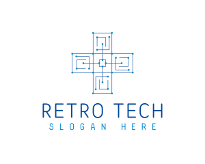 Cross Tech Healthcare logo design