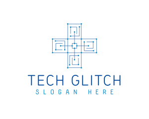 Cross Tech Healthcare logo design