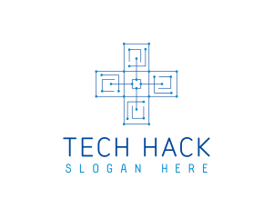 Cross Tech Healthcare logo design