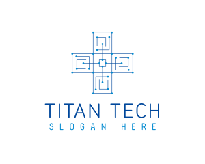 Cross Tech Healthcare logo design