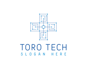 Cross Tech Healthcare logo design