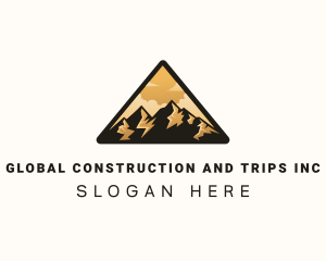 Mountaineer - Mountain Exploration Travel logo design