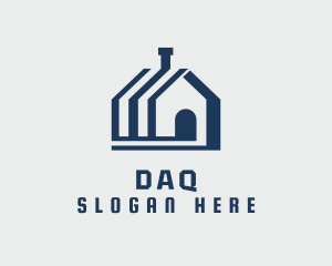 Mortgage - Blue Home Property Developer logo design