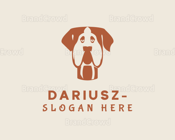 Great Dane Dog Logo