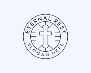 Funeral Home - Christian Church Fellowship logo design