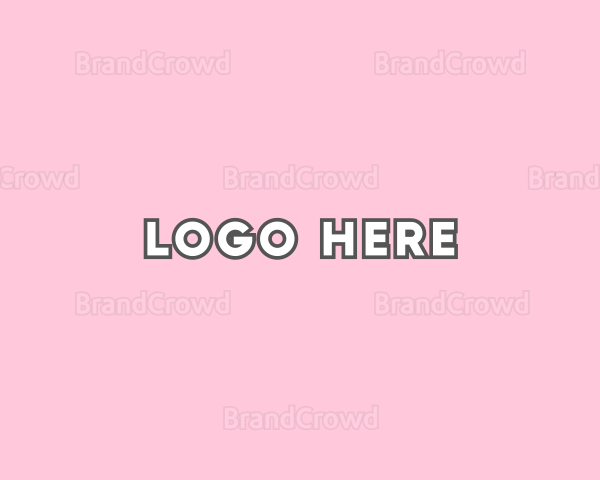 Simple Fashion Wordmark Logo