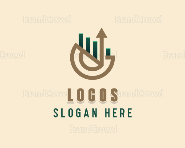Finance Investment Growth Logo