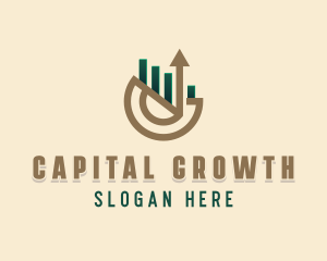 Finance Investment Growth logo design