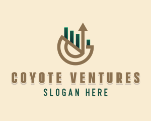 Finance Investment Growth logo design